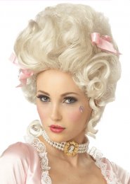 Womens Deluxe Blonde Marie Antoinette Wig