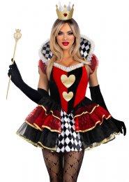 Womens Leg Avenue Queen of Hearts Costume